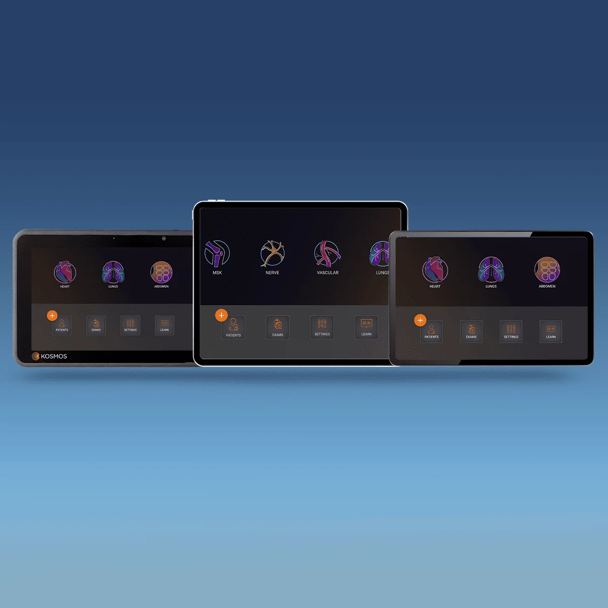Device flexibility with Kosmos Platform. Available on Apple iOS or Android Tablets