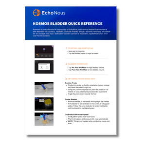 Kosmos Bladder Quick Reference Guide
