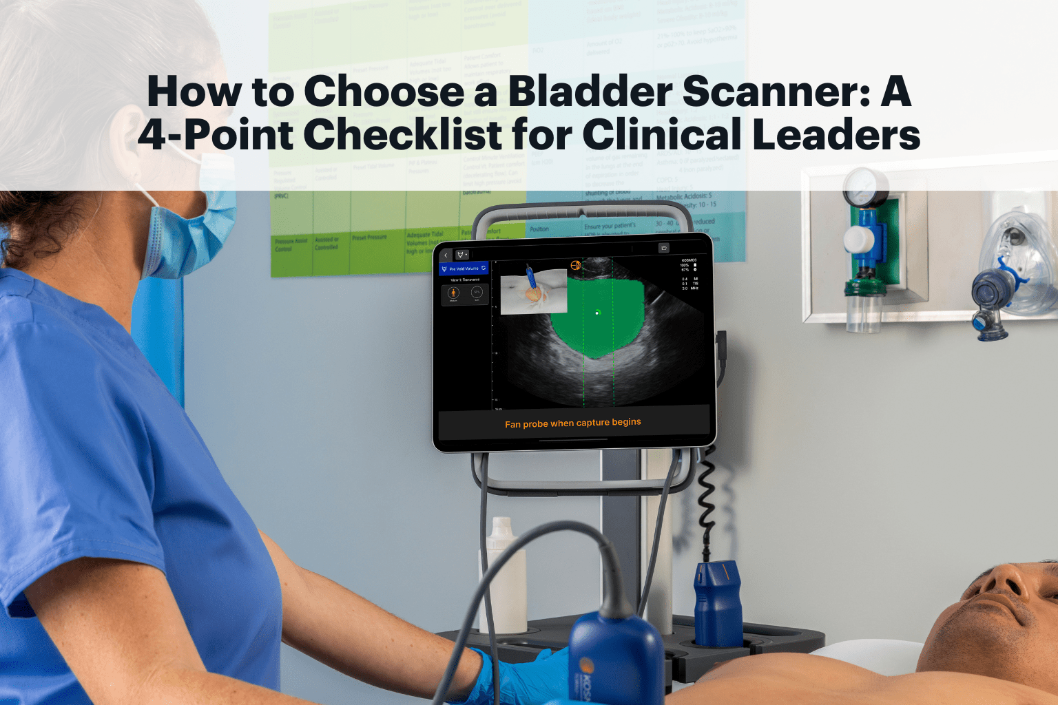 How to Choose a Bladder Scanner: A 4-Point Checklist for Clinical Leaders