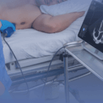 Physician scanning A4C with Kosmos