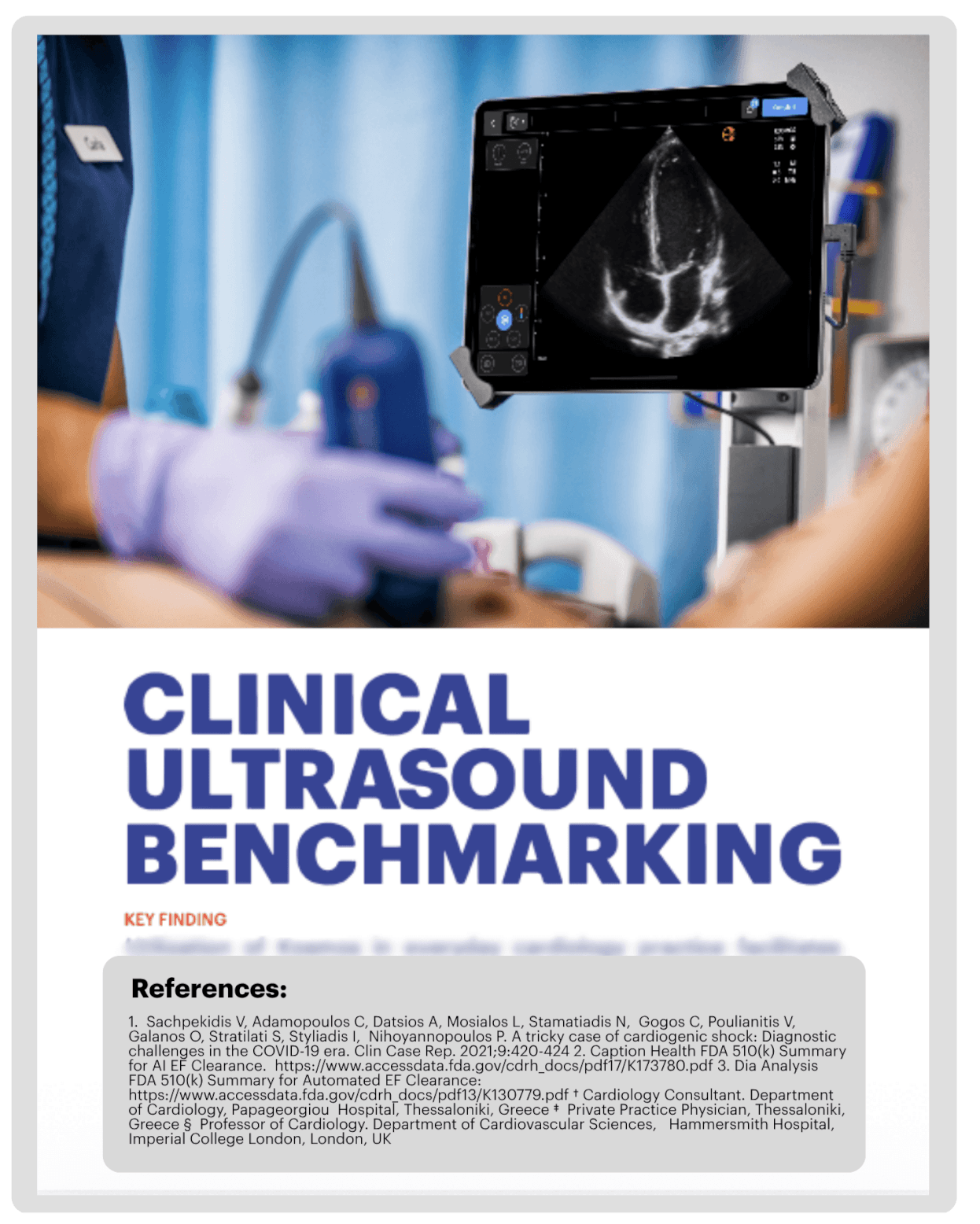 Clinical Benchmarking References
