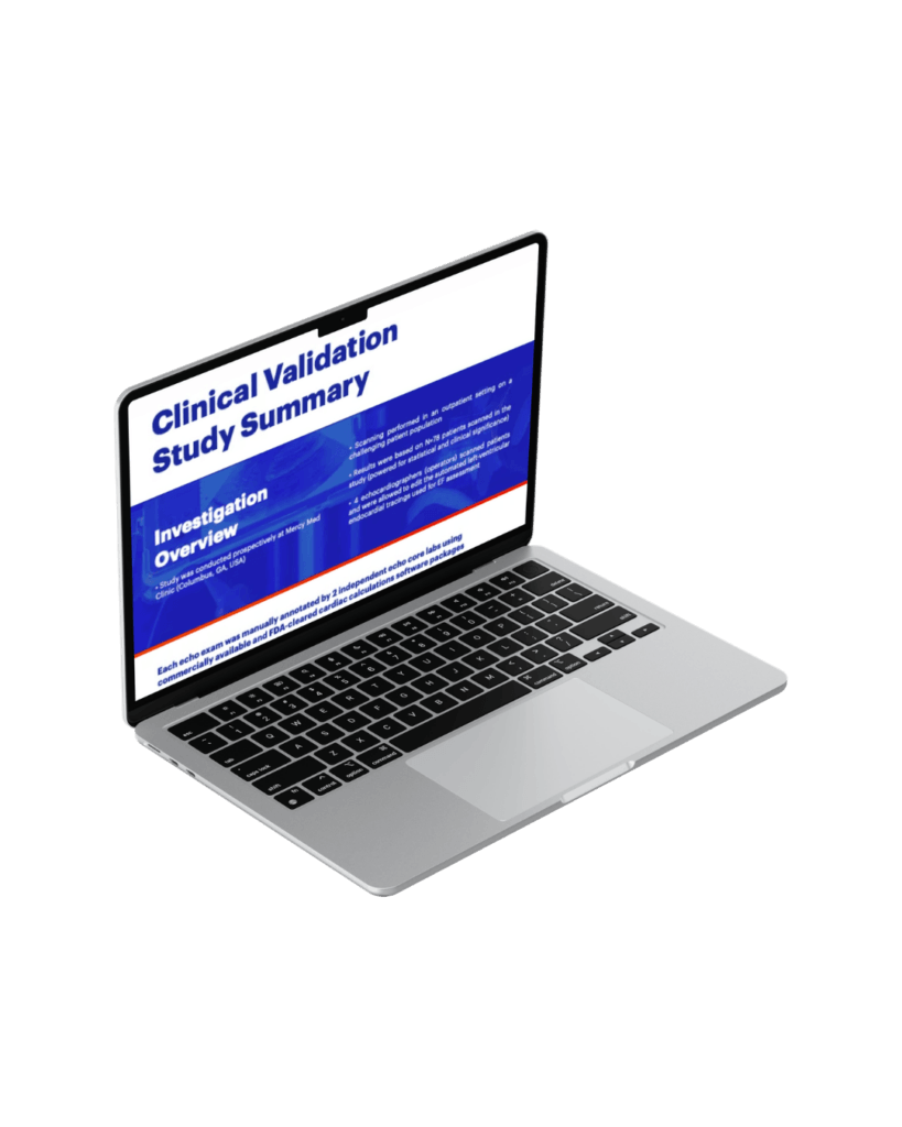 AI Ejection Fraction (EF) Clinical Validation Study Download